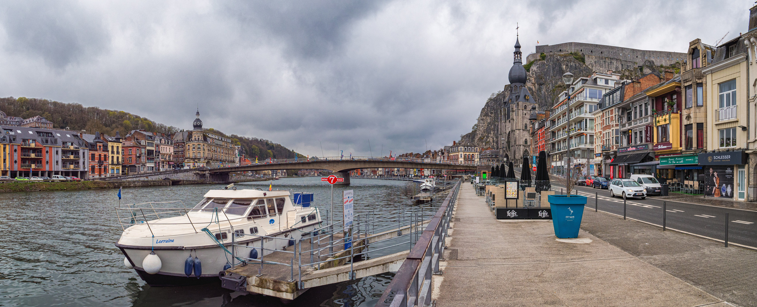 Dinant und seine Verkehrswege