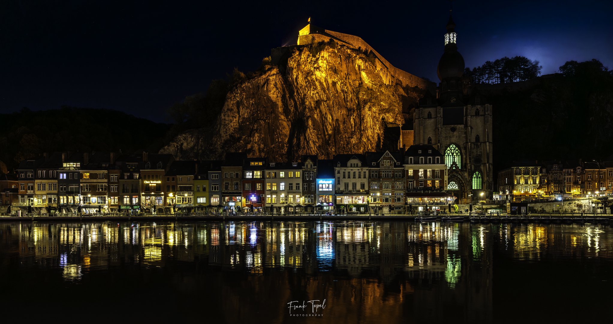 Dinant, Wallonie, Belgien (Pano)