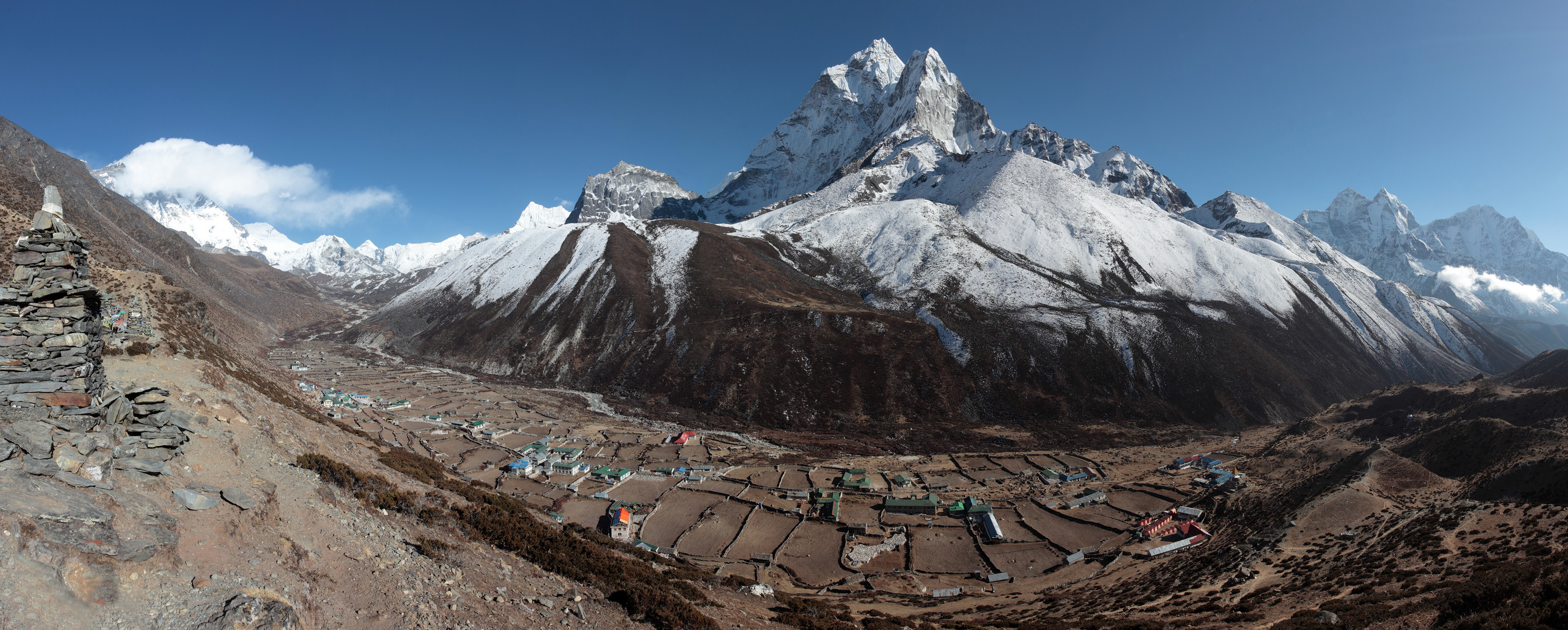 Dingboche and Ama Dablam