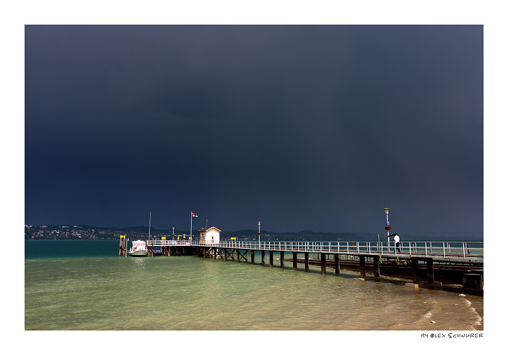 Dingelsdorf nach dem Gewitter