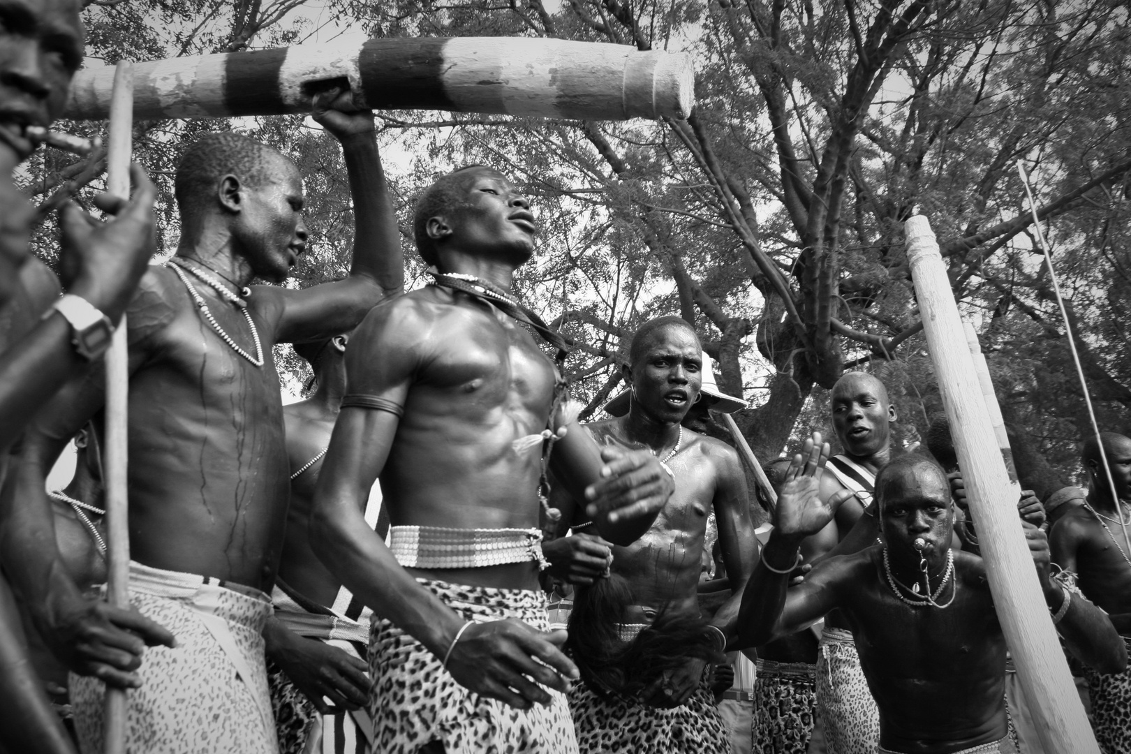 Dinka wrestler