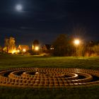 Dinkelsbühl Inselwiese bei Nacht