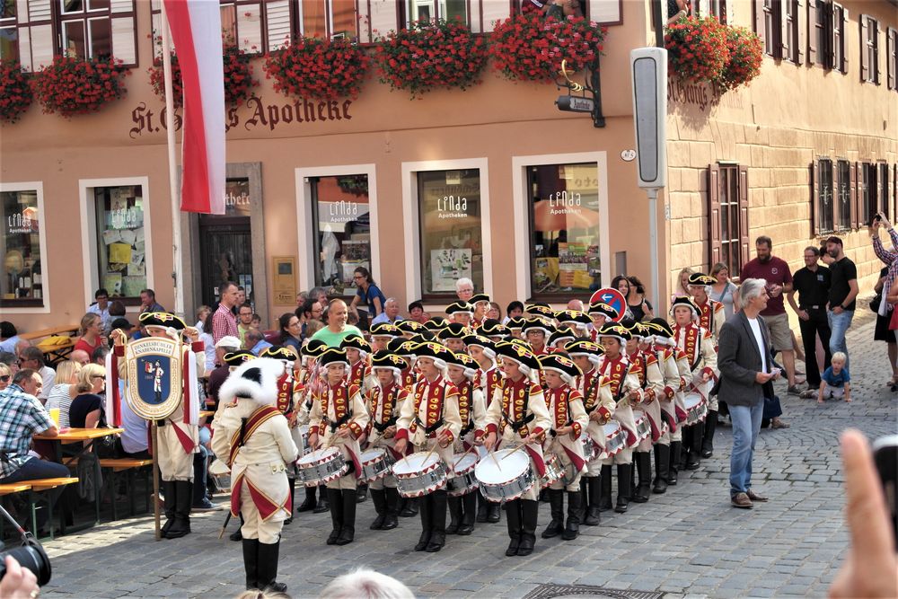 Dinkelsbühl Kinderzeche Jugendbataillon Knabenkapelle 