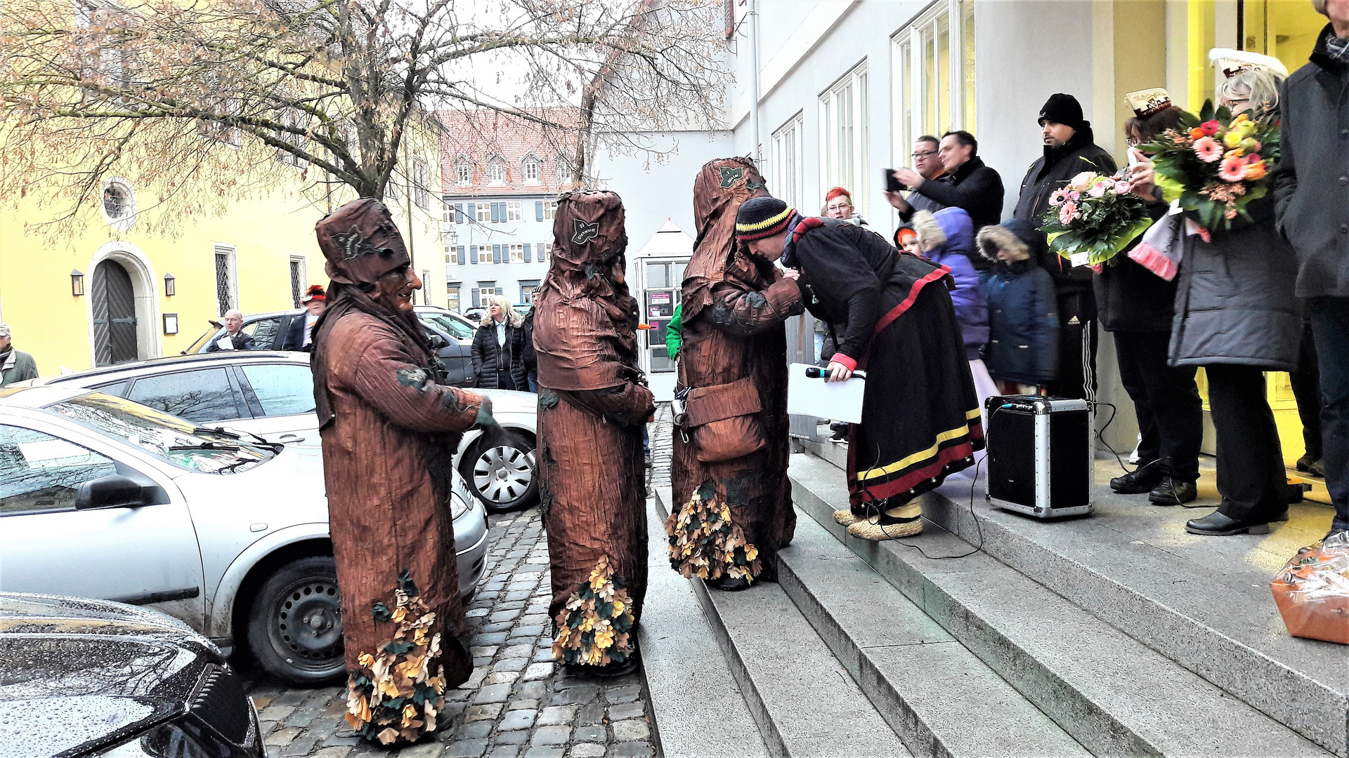 Dinkelsbühl : Winterkehraus Faschingsdienstag Begrüßung 