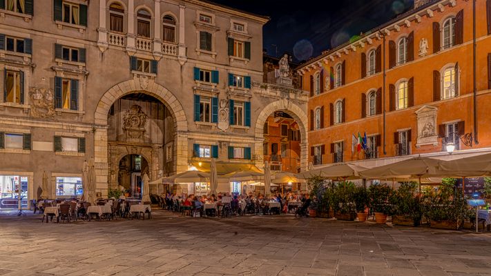 Dinner auf der Piazza