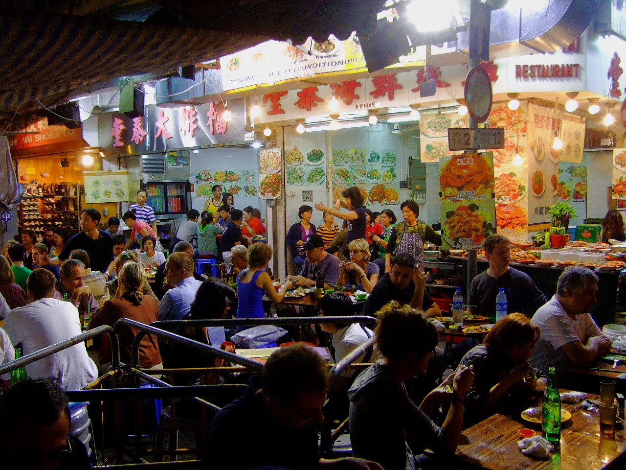 Dinner in Hong Kong