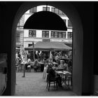 Dinner on the street