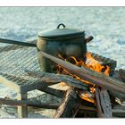 Dinner under preparation