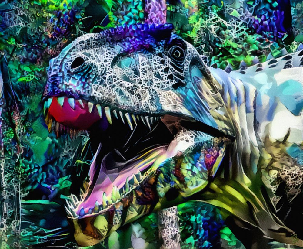Dino I Foto & Bild | abstraktes, rendering, bearbeitungs - techniken