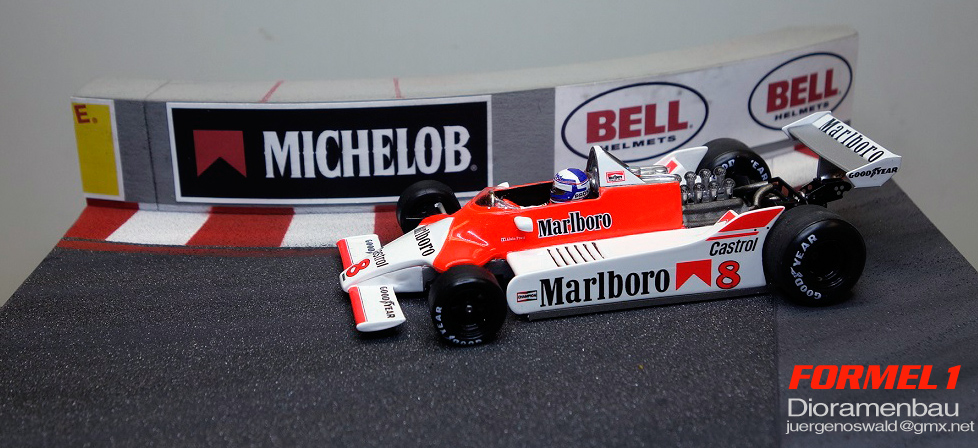 Diorama 1:43 Argentina 1980 Prost