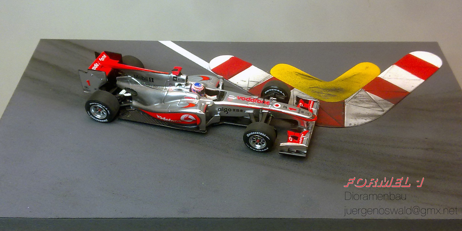 Diorama 1:43 Monaco 10