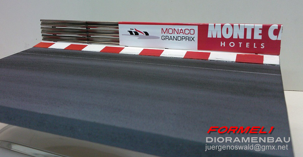 Diorama 1:43 Monaco 2013 1. Sieg N. Rosberg