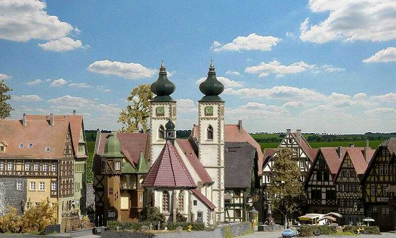 Diorama "Die alte Stadt"