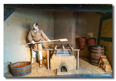 Diorama Salzgewinnung - Schloss Salder