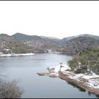 dique la quebrada en invierno, cordoba