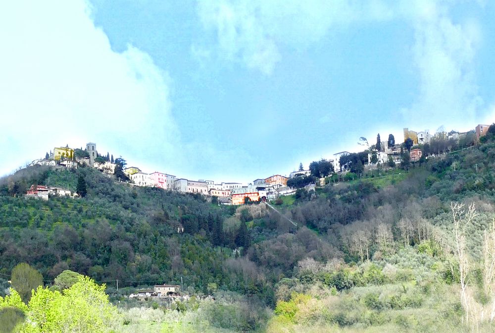  Direccion al funicular Montecatini Terma  