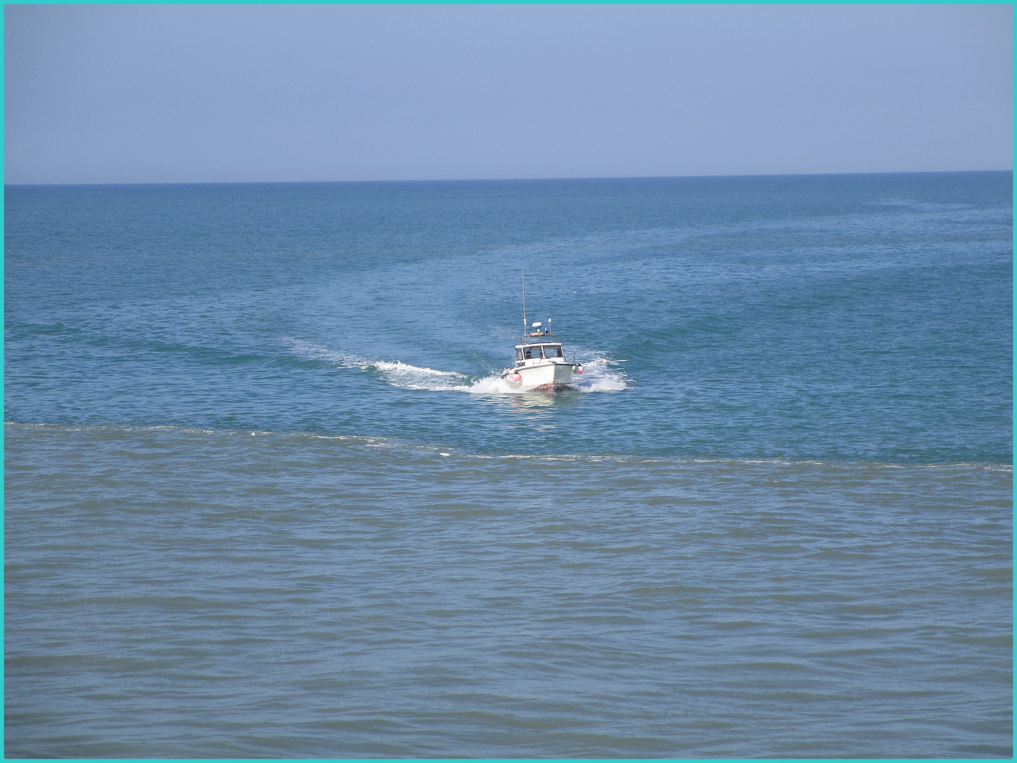 ..Direction le port du Tréport..