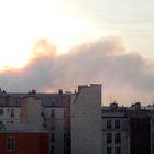 Direkt von Paris :Brand von Notre Dame de Paris