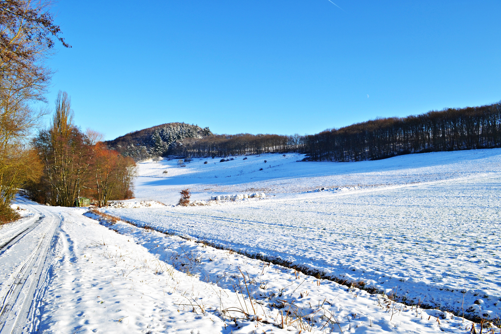 Direkt vor der Haustüre