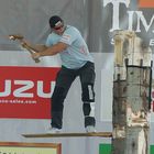 Dirk Braun bei der Deutschen Timbersports Meisterschaft 2010