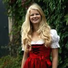 Dirndl in red