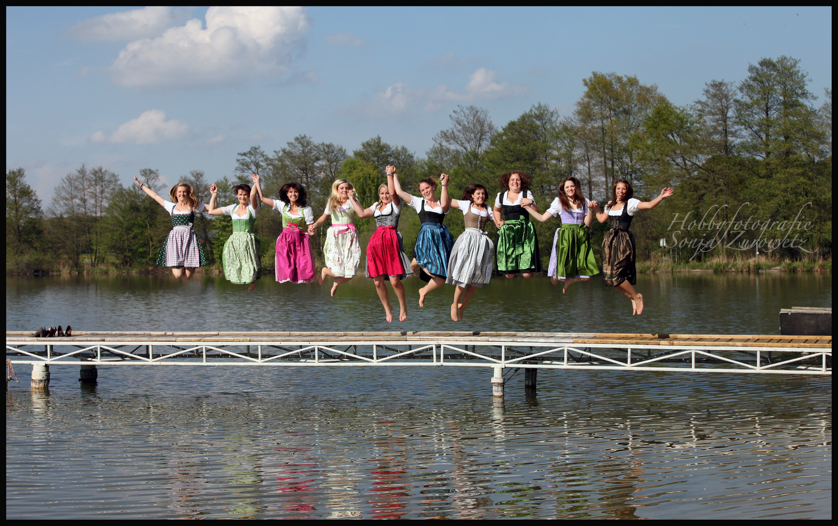 Dirndls heben ab