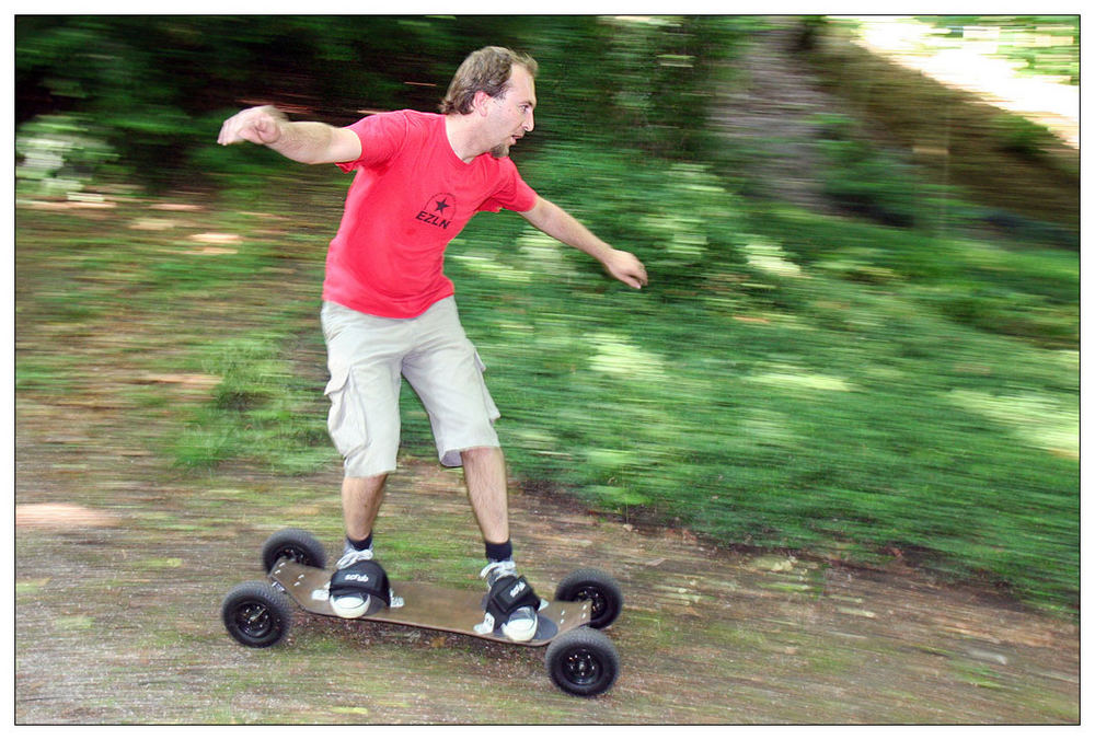 Dirt Board in Action Foto & Bild sport, skate & blade, skateboarding