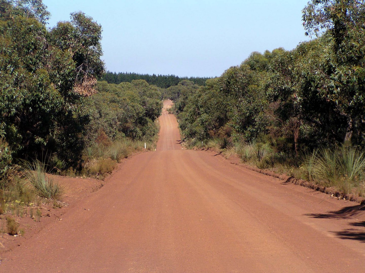 dirt road Kangaroo island