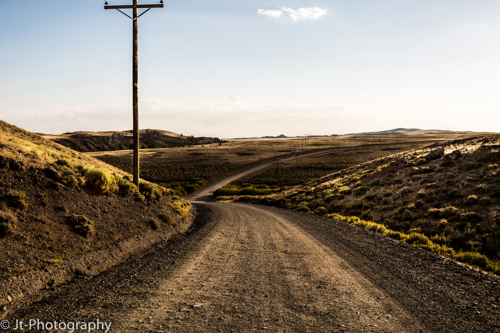 Dirt Road - Lander, WY USA -