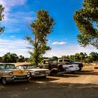 Discarded cars on Route 66