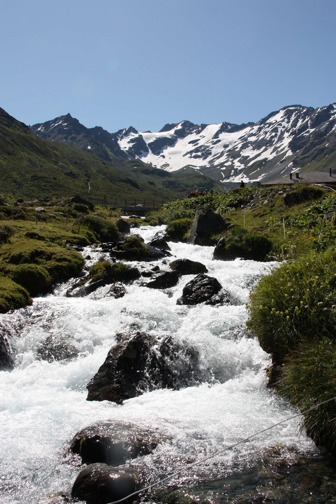 Dischmabach oben in Dürrboden / Dischma Tal