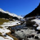 Dischmatal nach dem ersten Schneefall im Oktober