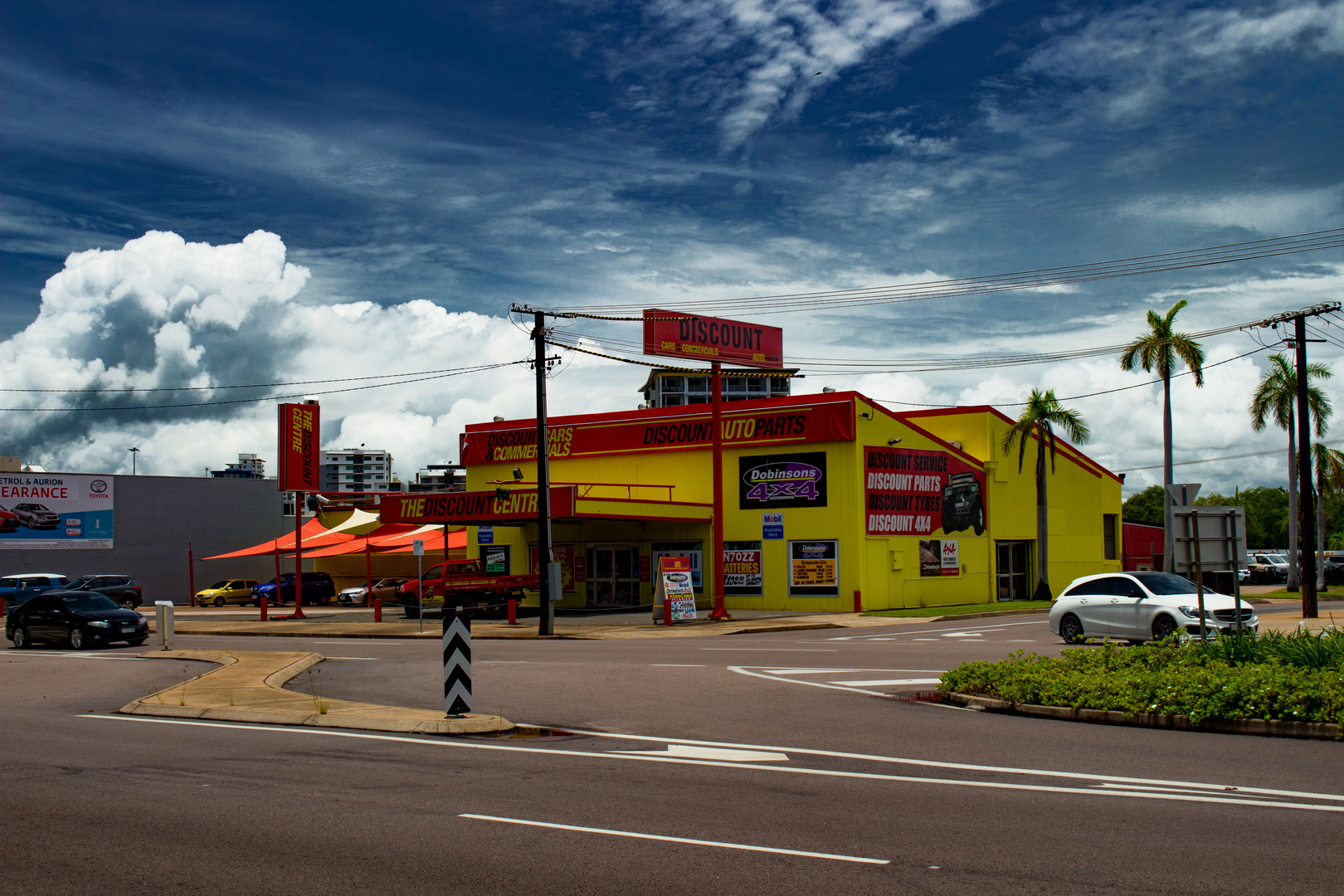 "Discount Auto Parts" Building at Stuart Highway