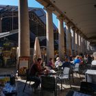 Disfrutando de la vida ( Mercat de la Boqueria Barcelona )