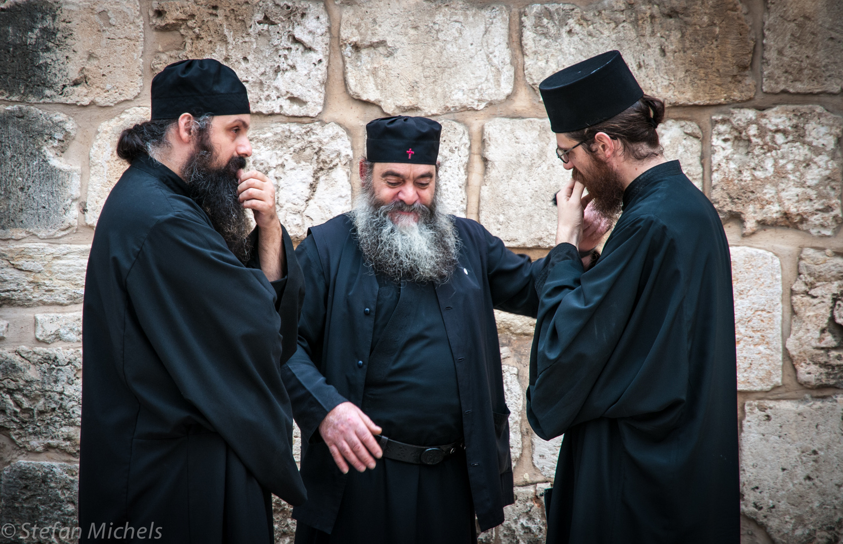 Diskussion in Jerusalem