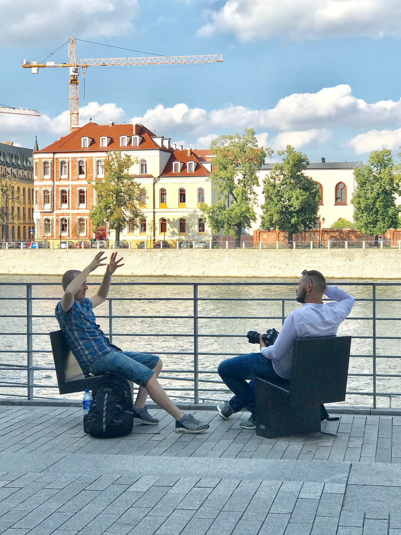 Diskussion in Wroclaw / Breslau