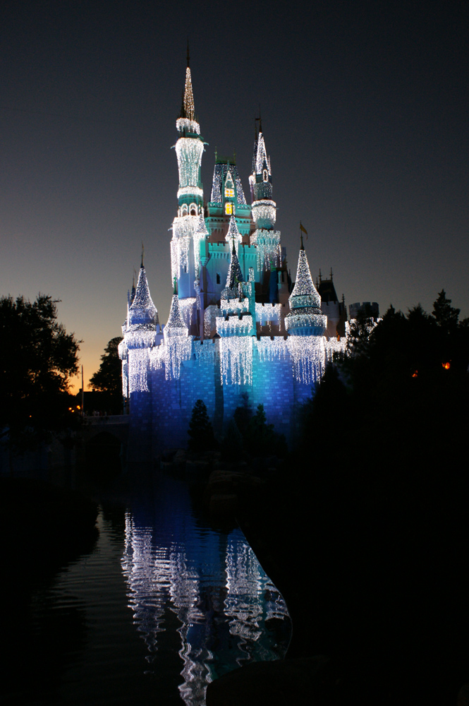 Disney Castle by night