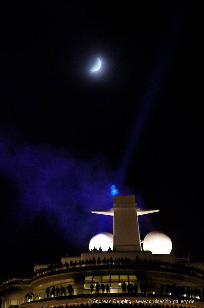 Disney Dream verlässt Papenburg