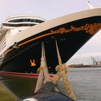 "Disney Dream" wurde heute überführt nach Eemshaven/Holland (1)