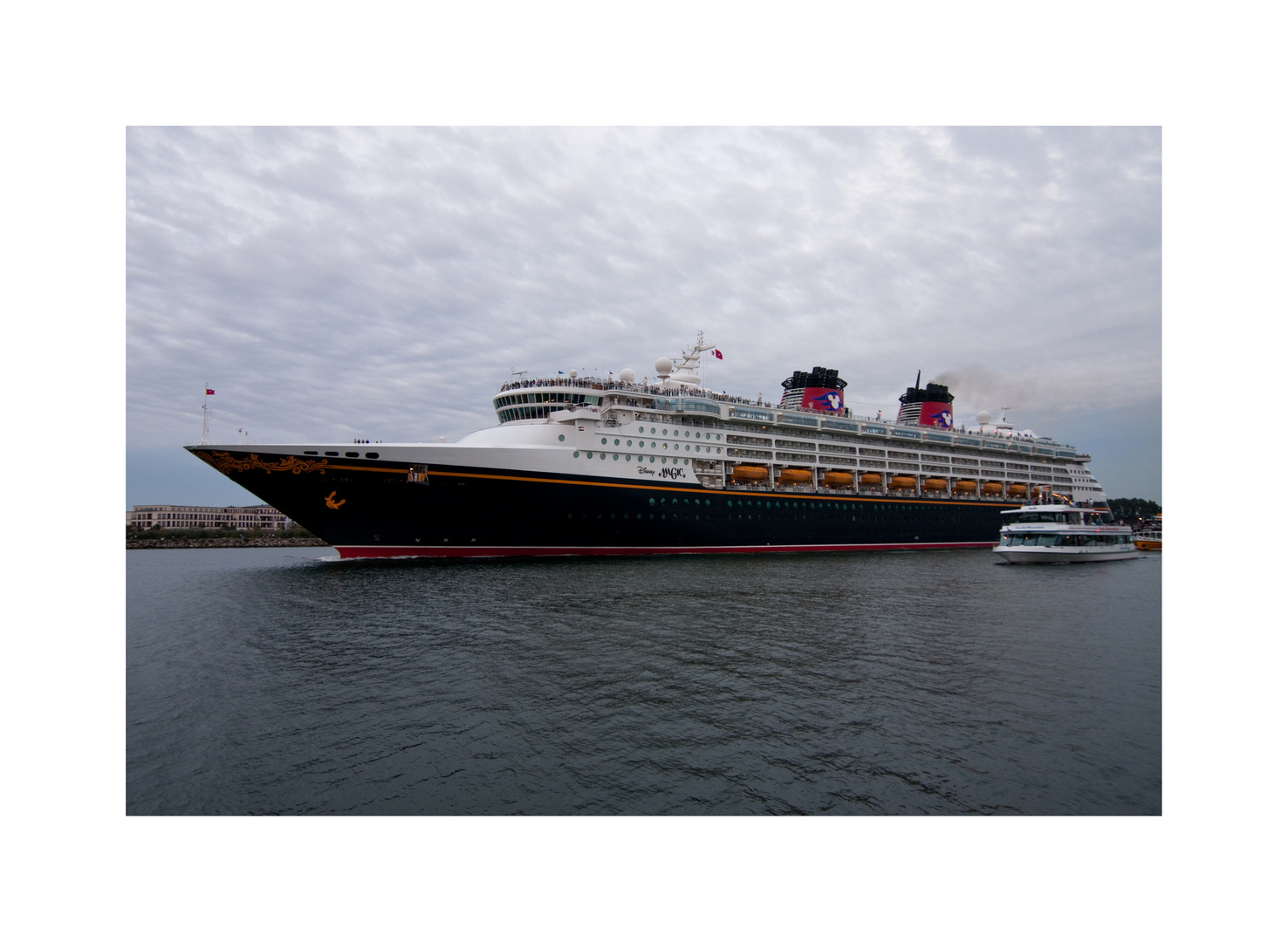 Disney Magic beim Auslaufen