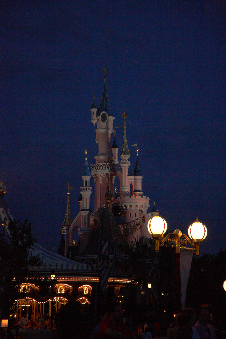 Disneyland di notte