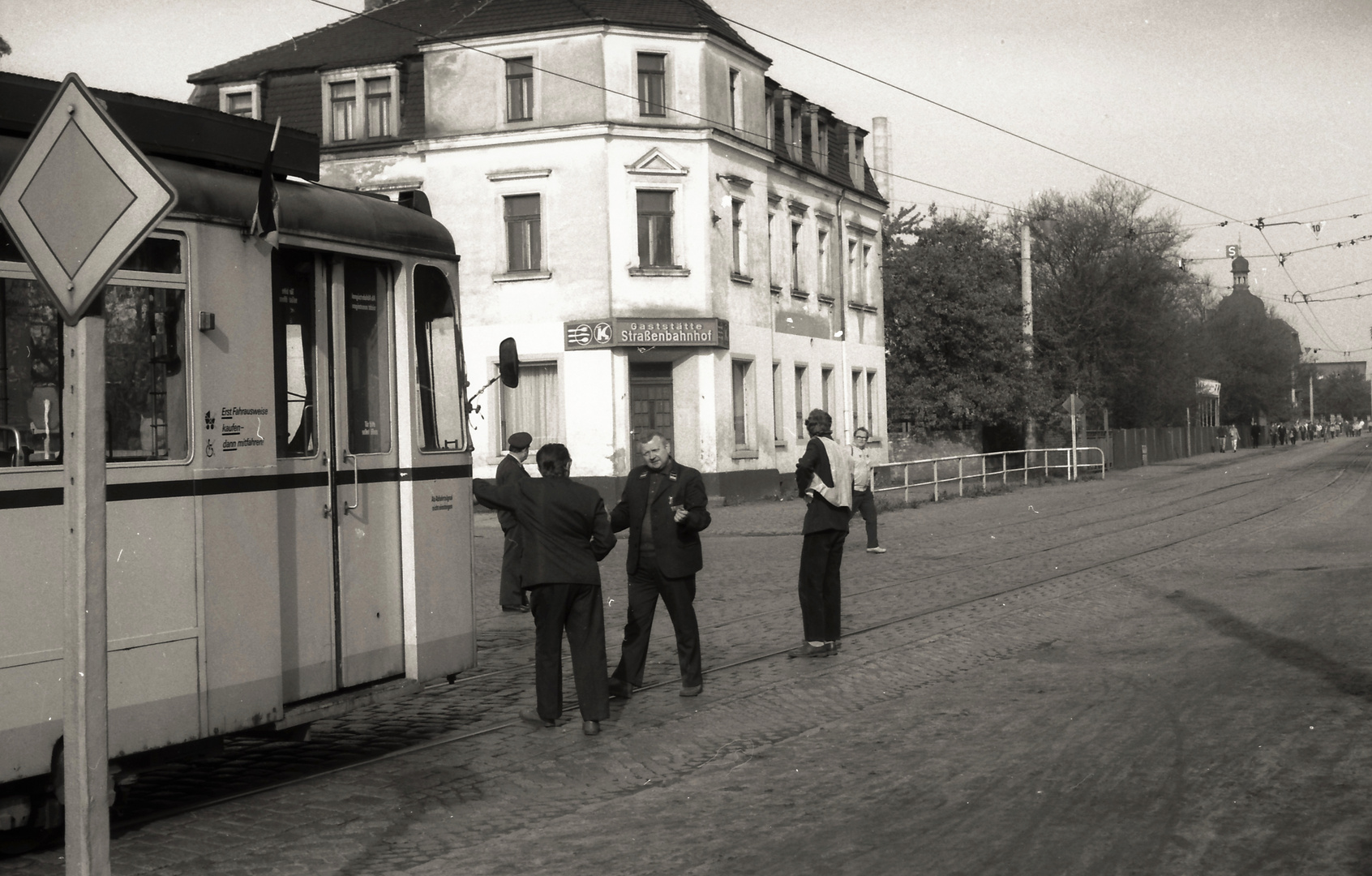 Dispatcher , Strassenbahner , Rangierer und Regulierer .