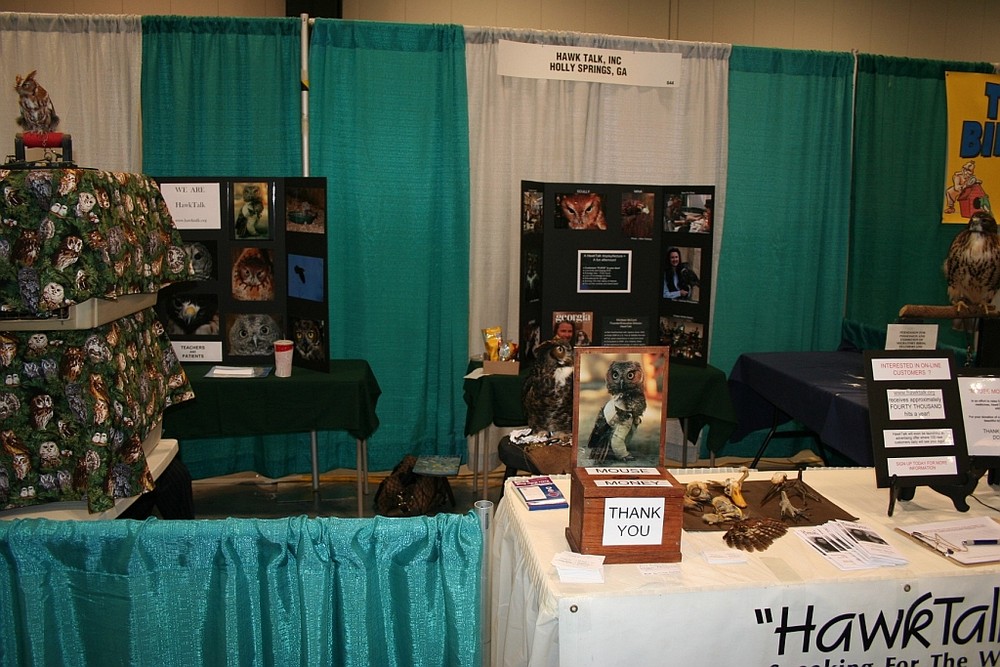 Display at the '08 Bird Watch America