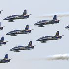 Display der Frecce Tricolori