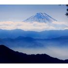 Distant View of Mt. FUJI