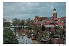 Ditzum-Siel und Sielbrücke...