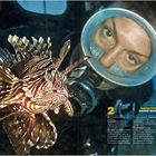 Diver and Lionfish