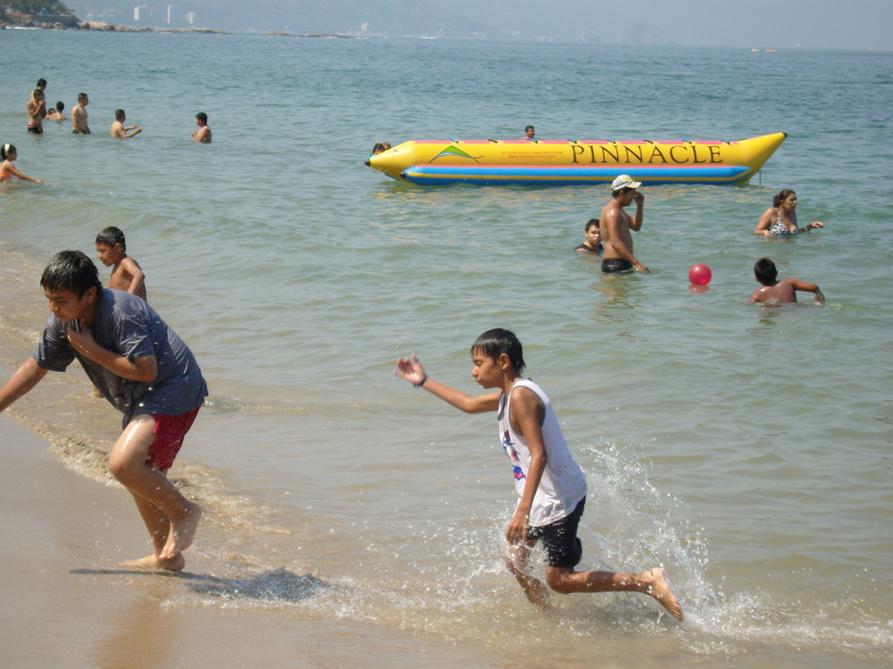 divercion en la playa