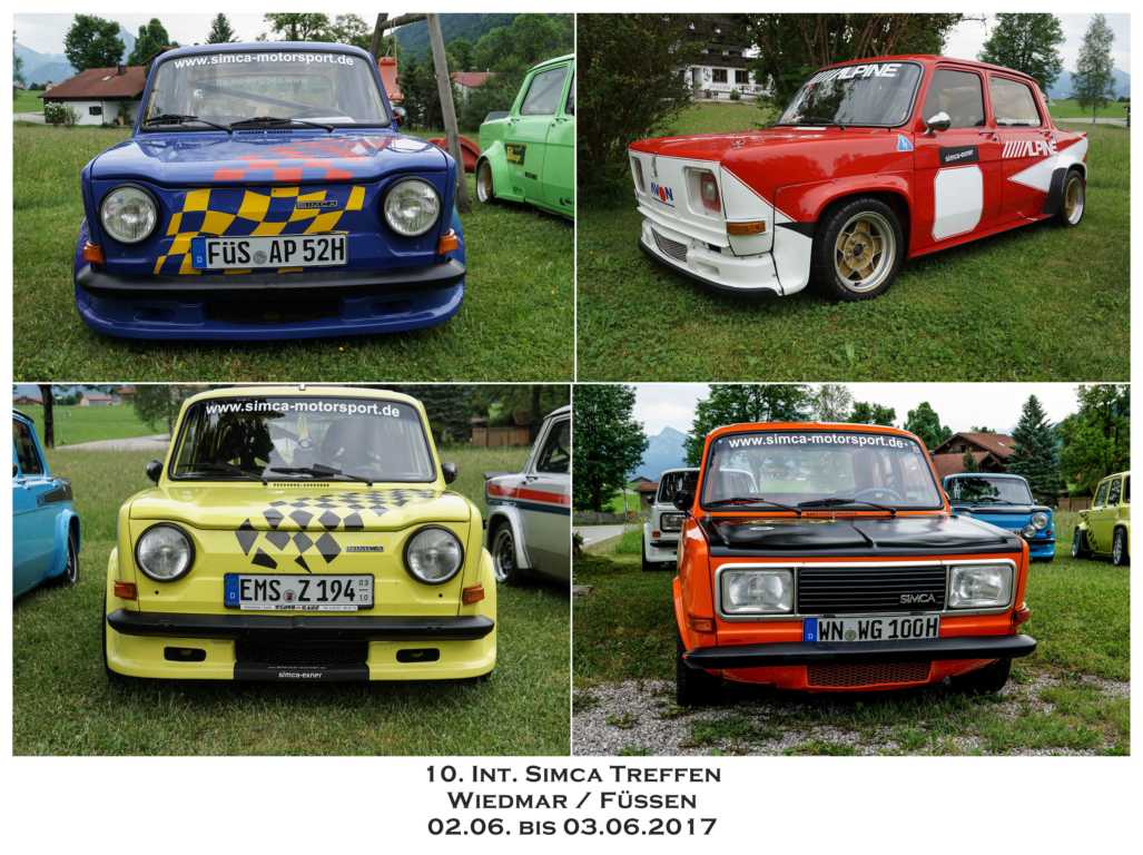 diverse SIMCA 1000 Oldtimer (1)