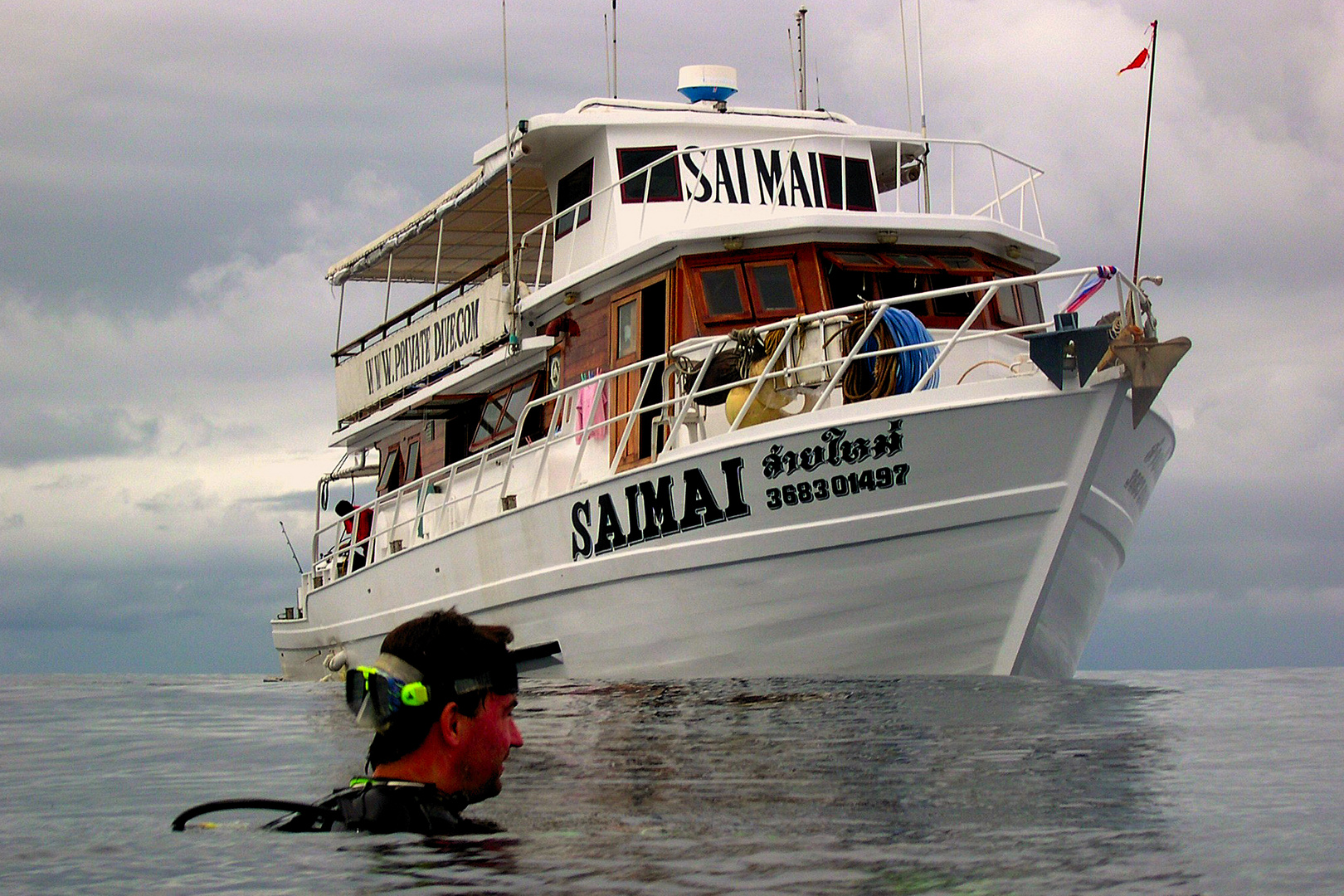 Diving boat Saimai